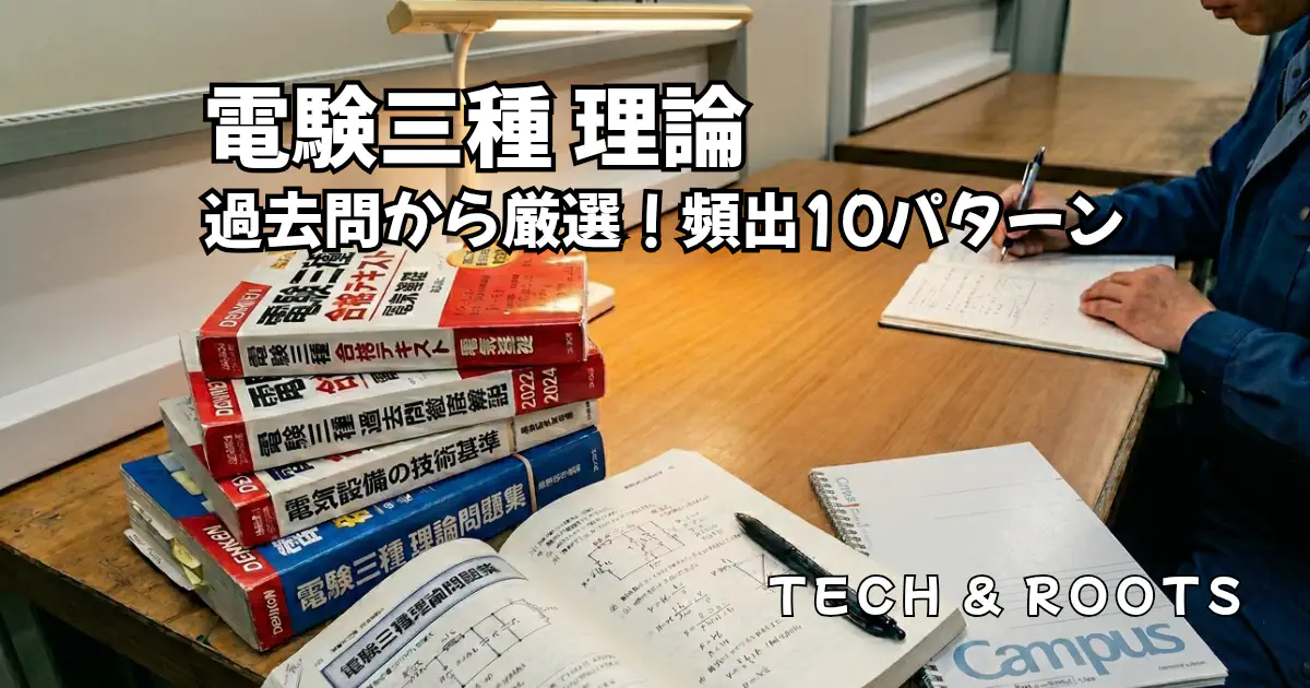 電験三種【理論】合格のための計算問題パターン10選——過去問から頻出だけ厳選