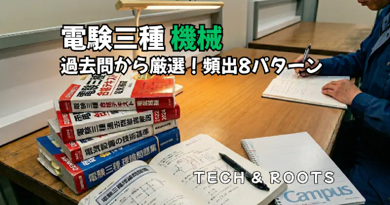 電験三種【機械】合格のための頻出パターン分析——直近6回の過去問から傾向と対策を徹底解説