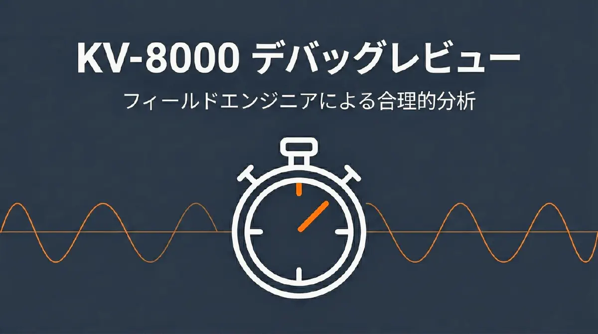 【実務レビュー】KV-8000が変える「デバッグ工数」の概念:三菱環境のエンジニアが切望する合理性