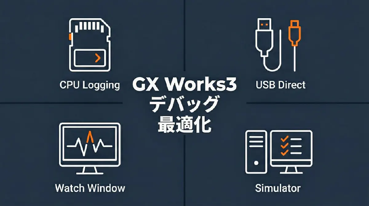 【実務Tips】三菱MELSEC環境でキーエンス流「爆速デバッグ」を再現する4つの作法