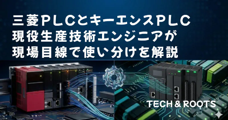 三菱PLCとキーエンスPLC——現役生産技術エンジニアが現場目線で使い分けを解説