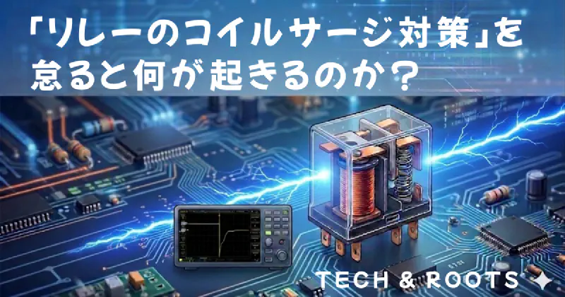 若手エンジニア必見！「リレーのコイルサージ対策」を怠ると現場で何が起きるのか？